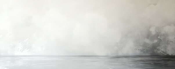 Muted gray to white gradient, subtle texture with grain highlights