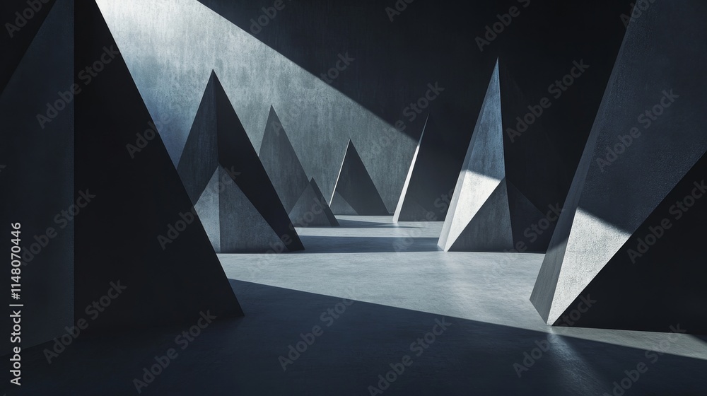 Aufkleber a series of black triangles are arranged in a row. the triangles are all facing the same direction