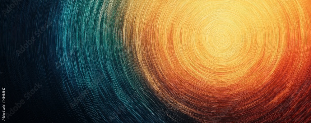 Poster abstract gradient background with noise and grain texture. blurred sun-set banner with grain texture