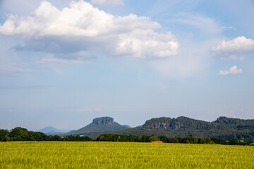 Landscfatsbilder aus dem Elbsandsteingebirge Landschaftspanorama