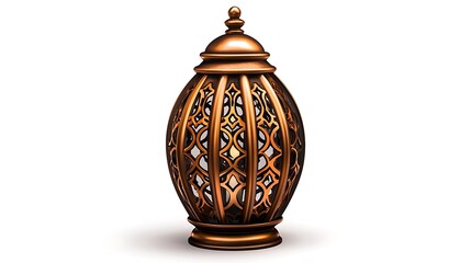 Elegant Ornate Ramadan Lantern  Festive Decor  Islamic Lamp