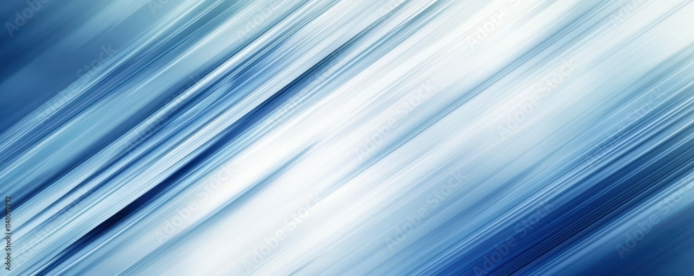 Poster abstract tech lines: blue and white abstract tech lines on a gradient background, futuristic digital