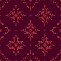 Damask Pattern Burgundy Red: A timeless and elegant damask pattern in rich burgundy red, perfect for adding a touch of sophistication to any design project.