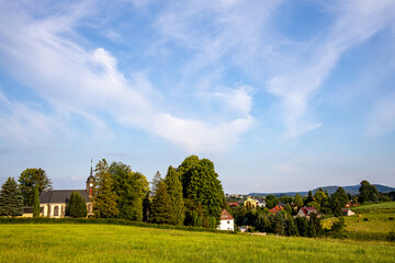 Landscfatsbilder aus dem Elbsandsteingebirge Landschaftspanorama