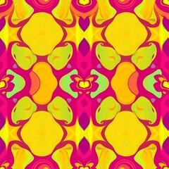 Vibrant Abstract Seamless Pattern 