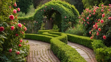 Fototapeta premium grren flower