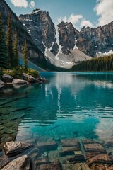 lake louise banff national park country