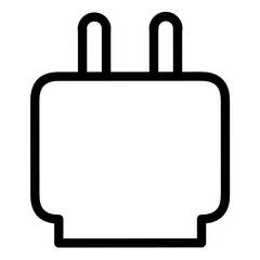 Mobile phone charger head 