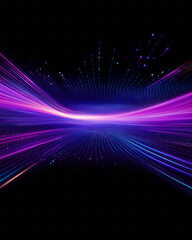 abstract background with lines and dots