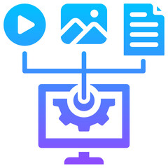 Content Management System Icon