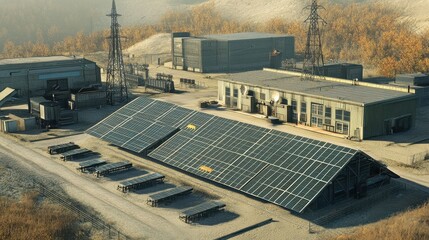 Solar energy arrays in a smart grid system, optimizing renewable energy distribution, Solar Energy Arrays Energy Source, Smart Grid Renewable Energy