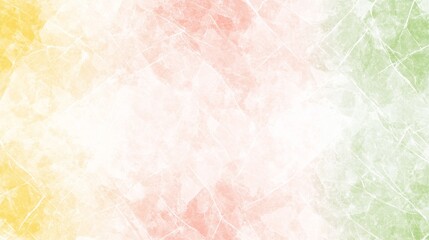 Obraz premium Pastel Marble Texture Background Soft Yellow, Pink, and Green Hues