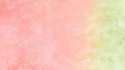 Fototapeta premium Pastel Pink and Green Textured Background Image