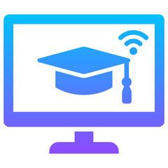 Online Learning Icon