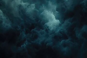 Dark sky during thunderstorm or dark clouds background