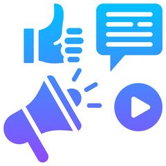 Social Media Marketing Icon