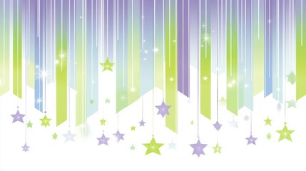 Pastel Starry Stripes A Dreamy Abstract Background Design