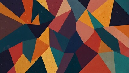 Abstract background with geometric pattern. Eps10 Vector illustration Generative AI