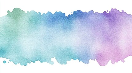 Obraz premium Pastel Watercolor Wash Abstract Background Design
