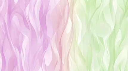 Pastel Wave Abstract Art Soft Hues and Flowing Lines