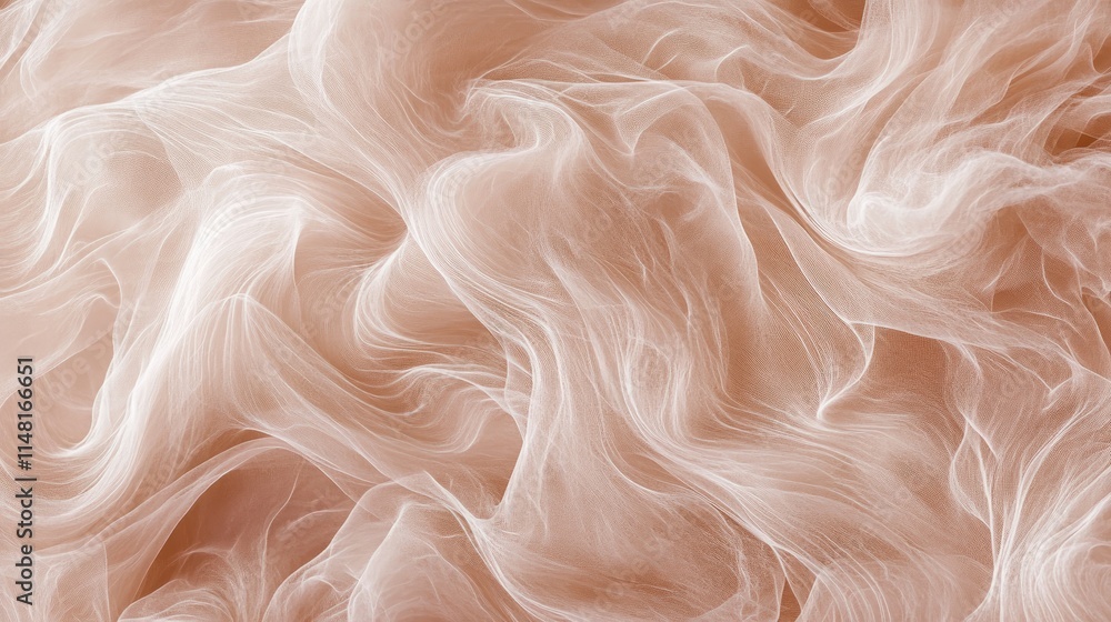 Poster soft abstract swirl texture in warm neutral tones for background use