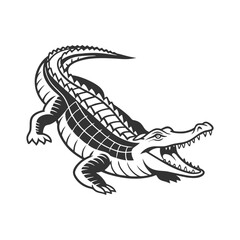 Crocodile Vector Art and Illustration