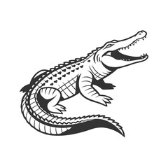 Crocodile Vector Art and Illustration