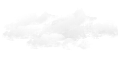 Cloud isolated on transparent background, Cutout clean white cloud transparent background, 3d rendering, shapes of abstract clouds,white cloud,white natural cloud element