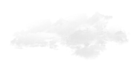 Naklejka premium Cloud isolated on transparent background, Cutout clean white cloud transparent background, 3d rendering, shapes of abstract clouds,white cloud,white natural cloud element