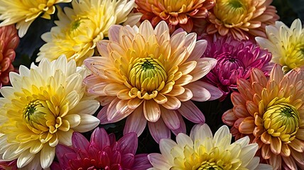 Fototapeta premium grren flower