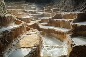 Close-up of a standing great egret. Beautiful simple AI generated image