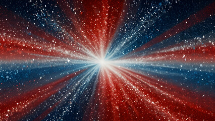 Festive Vibrant Glittery Backdrop with American Flags for Celebrations Patriotic Events and Special Occasions