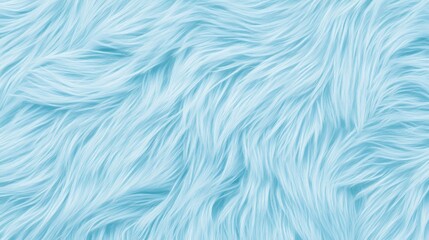 Obraz premium Soft Light Blue Faux Fur Texture Background