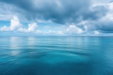 Obraz premium At sunset, close-up planet Mars has mountains and water with a starry sky panorama. Stock image.. Beautiful simple AI generated image