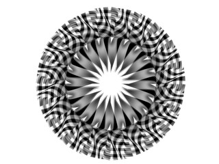 Mosaic Optical Illusion-Art