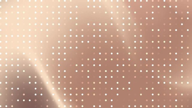 Abstract Rose Gold Dotted Background: Elegant and Luxurious Texture