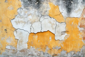 Obraz premium A stunning vintage-style cement wall background,. Beautiful simple AI generated image