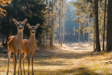 Fototapeta premium Close-up shot of a green plant with water droplets, great for nature or science illustrations. Beautiful simple AI generated image