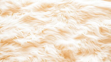 Soft Peach Faux Fur Texture Background Image (3)