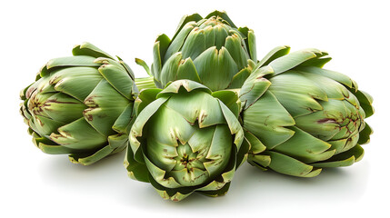 Fototapeta premium artichoke isolated on white background