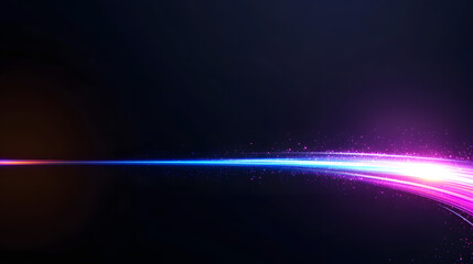 Abstract background with colorful light rays shining through a dark space, creating a vibrant and dynamic visual, symbolizing energy, creativity, and the interplay of light and color in a modern digit