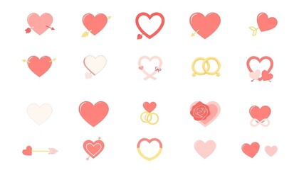 Valentine Daya Element set