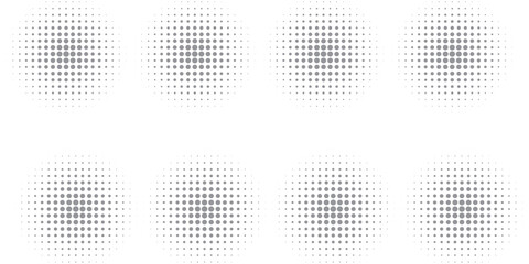 black and white dots background. Minimal background concept. illustration eps10