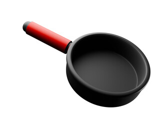 3D icon cooking equipment low poly