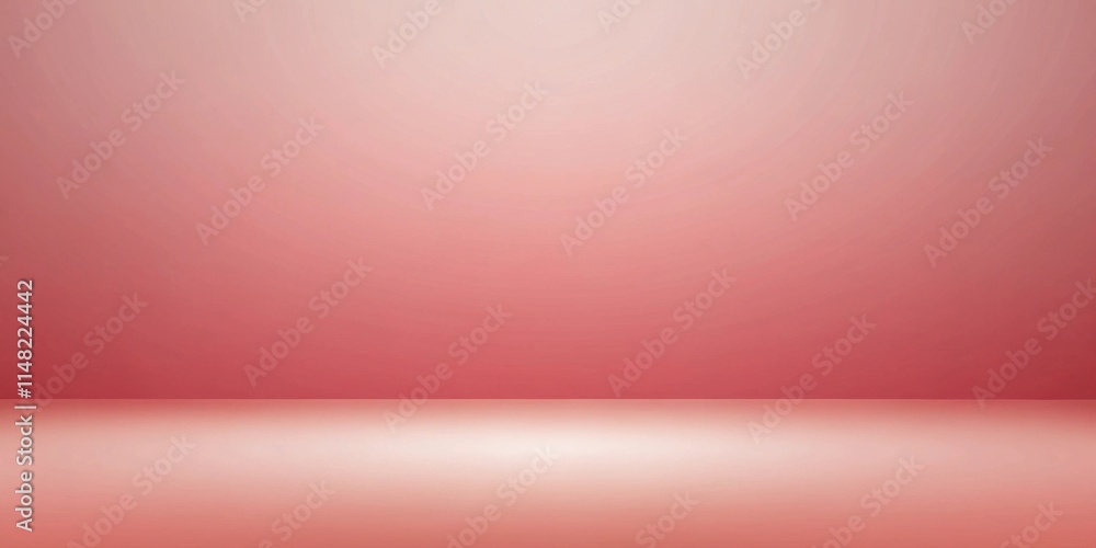 Aufkleber a soft pink gradient background ideal for product displays and presentations