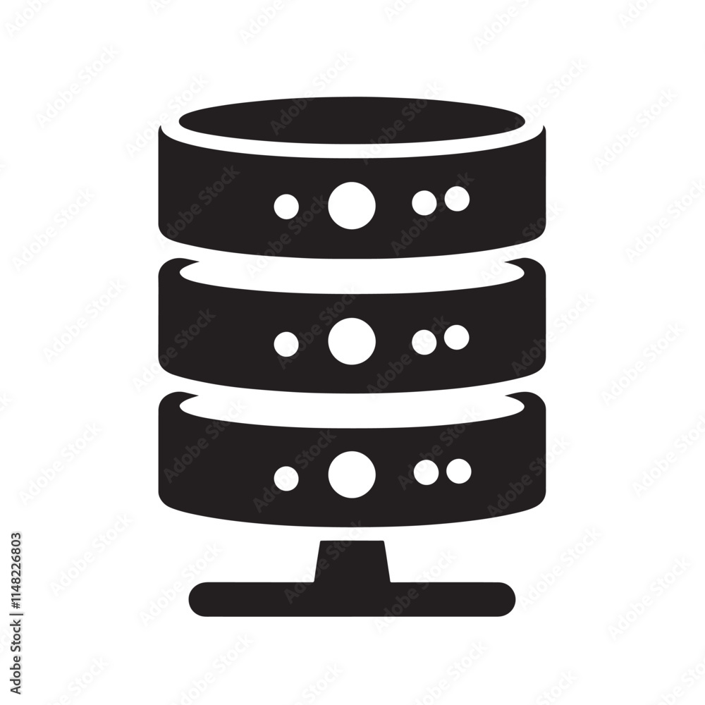 Poster database server icon. (1)