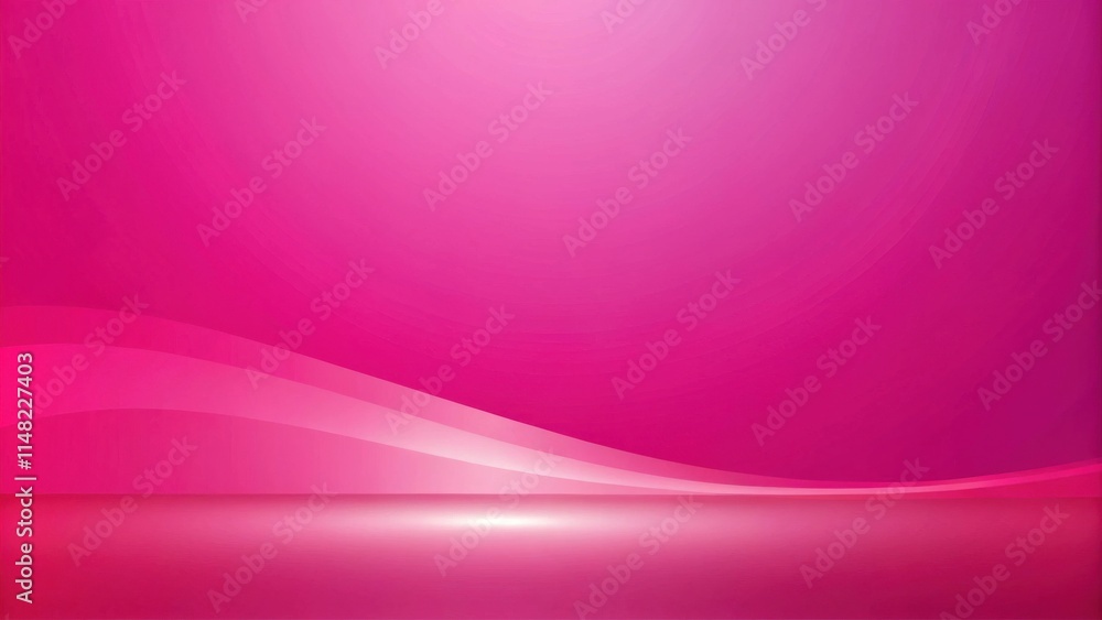 Poster Abstract Pink Background with Subtle Waves and Gradient