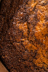 Baking Gingerbread Bundt Cake with Caramel Frosting Ingredients