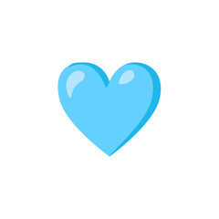 Blue Heart Emoji  