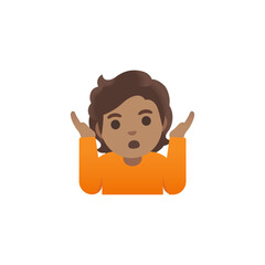 Shrugging Person Emoji
